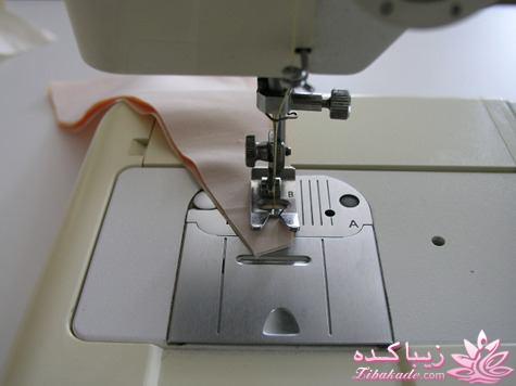 دوخت کوسن با تکه ها 